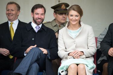 Le prince Guillaume et la princesse Stéphanie à Esch-sur-Alzette, le 22 juin 2015
