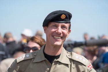 Le prince Joachim de Danemark à Oksbol, le 28 juin 2015