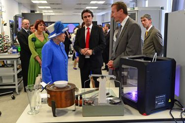 La reine Elizabeth II à Glasgow, le 3 juillet 2015
