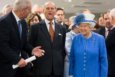 La reine Elizabeth II et le prince Philip à Glasgow, le 3 juillet 2015