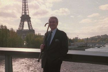 Patrick Macnee en 1991 à Paris