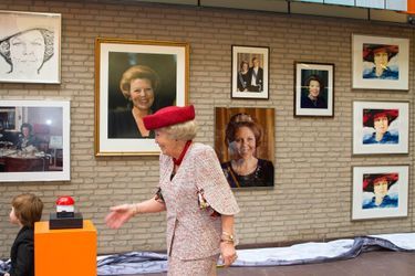 L’ex-reine Beatrix des Pays-Bas à Groningen, le 17 avril 2015