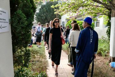 La princesse Caroline de Hanovre au 30e Festival de mode et de photographie de Hyères, le 24 avril 2015 