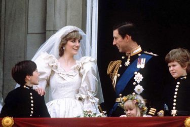 Lady Diana et le prince Charles, le 29 juin 1981
