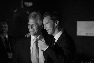 Mark Spitz et Benedict Cumberbatch aux Laureus Awards