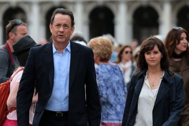 Tom Hanks et Felicity Jones à Venise le 28 avril 2015