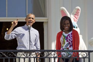 Barack et Michelle Obama à Washington le 6 avril 2015
