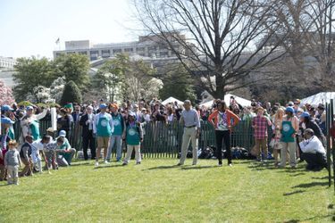 Barack et Michelle Obama à Washington le 6 avril 2015