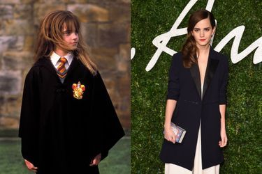 La saga a définitivement lancé la carrière de la très jeune Emma Watson qui n'a que 9 ans lorsqu'elle est choisie pour incarner Hermione Granger dans «Harry Potter à l'école des sorciers». Avoir avoir occupé l'un des rôles principaux tout au long des films jusqu'en 2011, l'actrice a notamment pu jouer devant la caméra de Sofia Coppola pour le film «The Bling Ring» en 2013. Prochainement, cette ambassadrice de l'ONU et égérie Lancôme de 25 ans s'apprête à se glisser dans la peau de la Belle dans la nouvelle adaptation de Disney du classique «La Belle et la Bête».