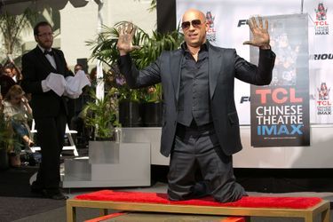 Vin Diesel à Los Angeles le 1er avril 2015
