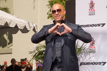 Vin Diesel à Los Angeles le 1er avril 2015