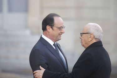 Accueil royal pour le président tunisien - Première visite d'Etat de Béji Caïd Essebsi à Paris
