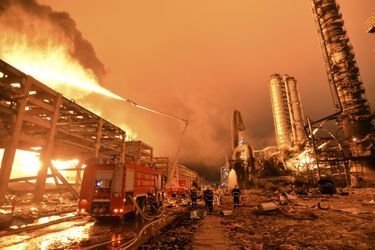 Une usine chimique explose en Chine