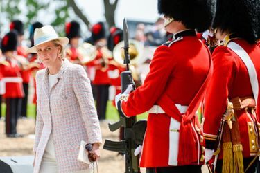 La princesse Astrid de Belgique à Waterloo, le 17 juin 2015