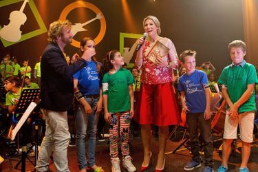 La reine Maxima des Pays-Bas à Utrecht, le 10 juin 2015
