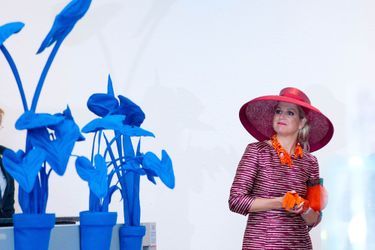 La reine Maxima des Pays-Bas au musée Boijmans Van Beuningen à Rotterdam, le 19 juin 2015