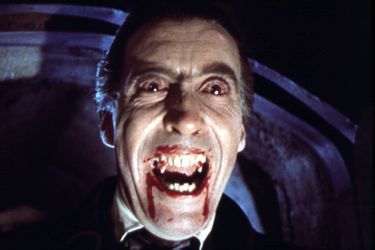 Le comte Dracula dans "Le Cauchemar de Dracula" (1958)