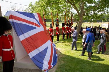 Le prince Charles à Waterloo, le 17 juin 2015