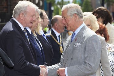 Le prince Charles et Martin McGuinness