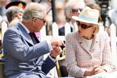 Le prince Charles et la princesse Astrid de Belgique à Waterloo, le 17 juin 2015