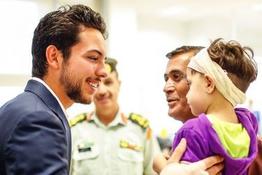 Le prince Hussein Ben Abdallah de Jordanie à Amman, le 24 juin 2015