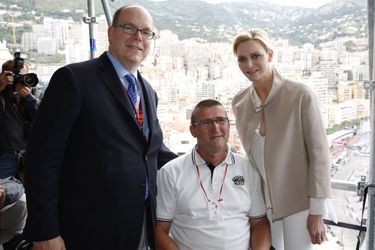 Charlène et Albert de Monaco - Le couple princier auprès des handicapés 