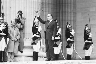 21 mai 1981 : investiture de François Mitterrand