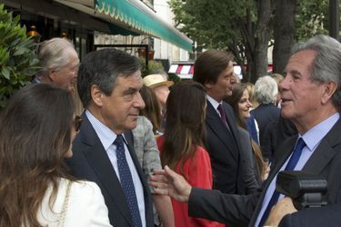 François Fillon et Jean-Louis Debré à Paris le 16 juin 2015