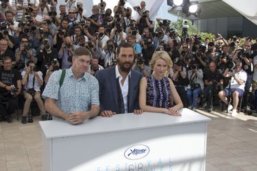 Gus Van Sant, Matthew McConaughey et Naomi Watts à Cannes le 16 mai 2015