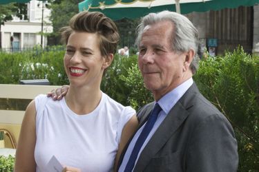 Jean-Louis Debré et sa fille à Paris le 16 juin 2015