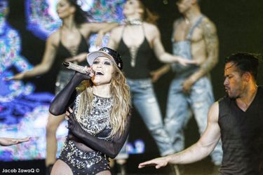 Jennifer Lopez sur la scène du festival Mawazine
