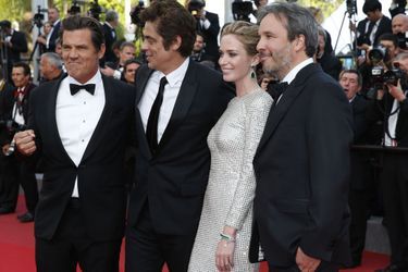 Josh Brolin, Benicio Del Toro, Emily Blunt et Denis Villeneuve