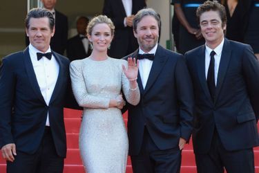 Josh Brolin, Emily Blunt, Denis Villeneuve et Benicio Del Toro