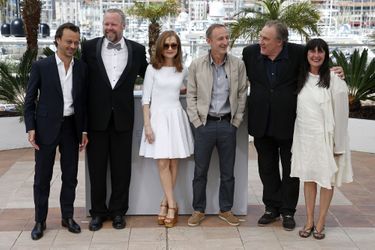 L'équipe du film "Valley of Love" à Cannes le 22 mai 2015