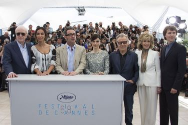 L'équipe du film "Youth" à Cannes le 20 mai 2015