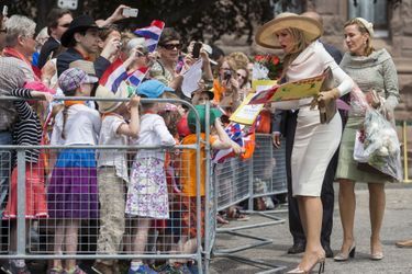 La reine Maxima des Pays-Bas à Toronto, le 29 mai 2015