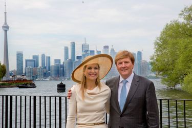 La reine Maxima et le roi Willem-Alexander des Pays-Bas à Toronto, le 29 mai 2015