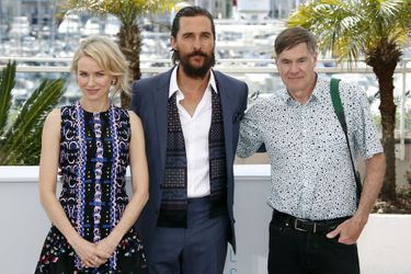 Naomi Watts, Matthew McConaughey et Gus Van Sant à Cannes le 16 mai 2015