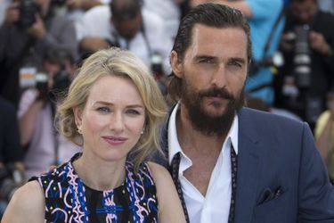 Naomi Watts et Matthew McConaughey à Cannes le 16 mai 2015