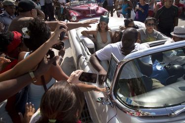 Rihanna à La Havane le 29 mai 2015