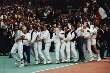 Victoire en Coupe Davis au rythme de &quot;Saga Africa&quot;, 1991