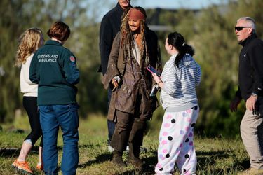 Johnny Depp de retour sur le tournage - "Pirates des Caraïbes 5"