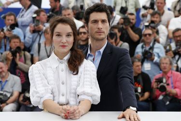 Anaïs Demoustier et Jérémie Elkaïm à Cannes le 19 mai 2015
