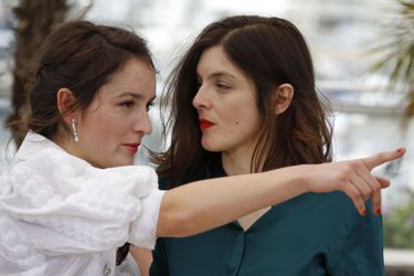 Anaïs Demoustier et Valérie Donzelli à Cannes le 19 mai 2015