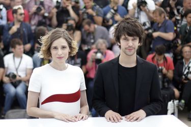 Angeliki Papoulia et Ben Whishaw à Cannes le 15 mai 2015