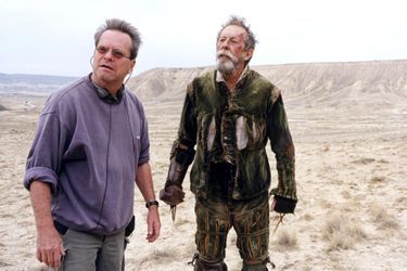 Dans le documentaire "Lost in La Mancha", avec Terry Gilliam, en 2002