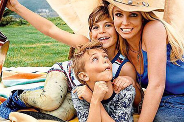Fête des mères en musique pour Britney Spears et ses fils