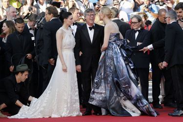 L'équipe du film "Carol" à Cannes le 17 mai 2015