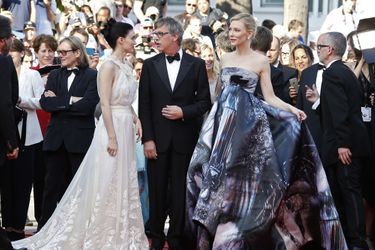 L'équipe du film "Carol" à Cannes le 17 mai 2015