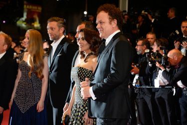 L'équipe du film "The Tale of tales" à Cannes le 14 mai 2015